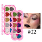Pearlescent Heart Ten-color Sequins Eye Shadow