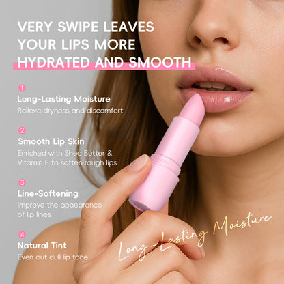 Moisturizing And Hydrating Fruit Flavor Warm Lipstick Containing Vitamin E