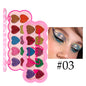 Pearlescent Heart Ten-color Sequins Eye Shadow