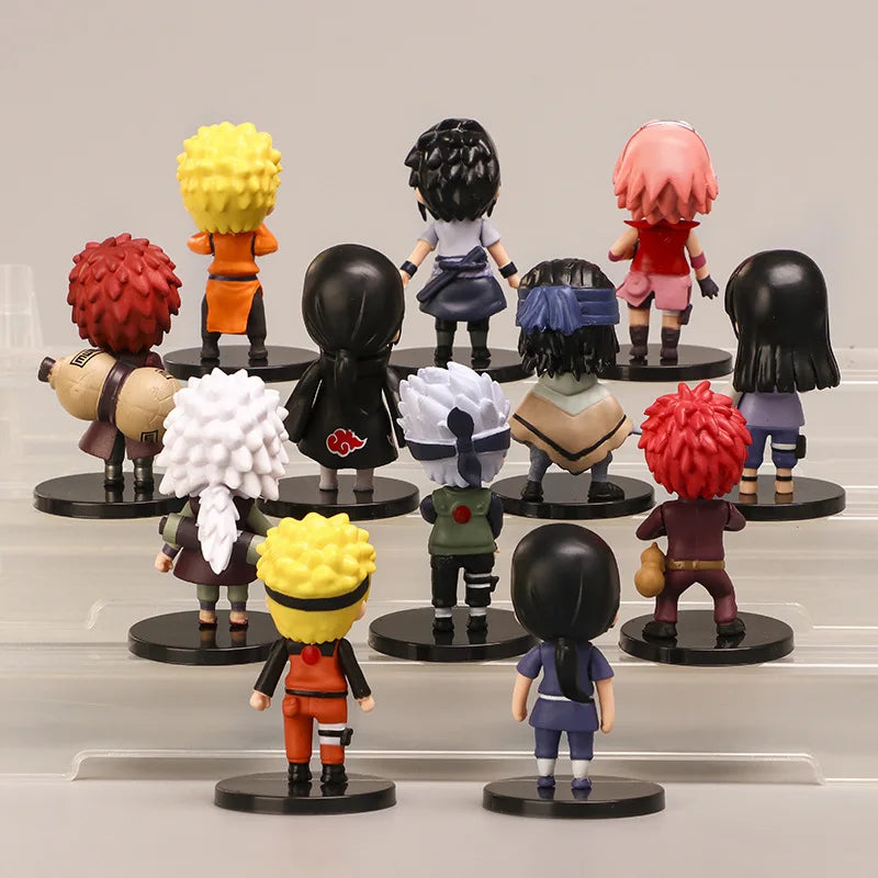 Naruto Shippuden 12Pcs PVC Figurine Set-1