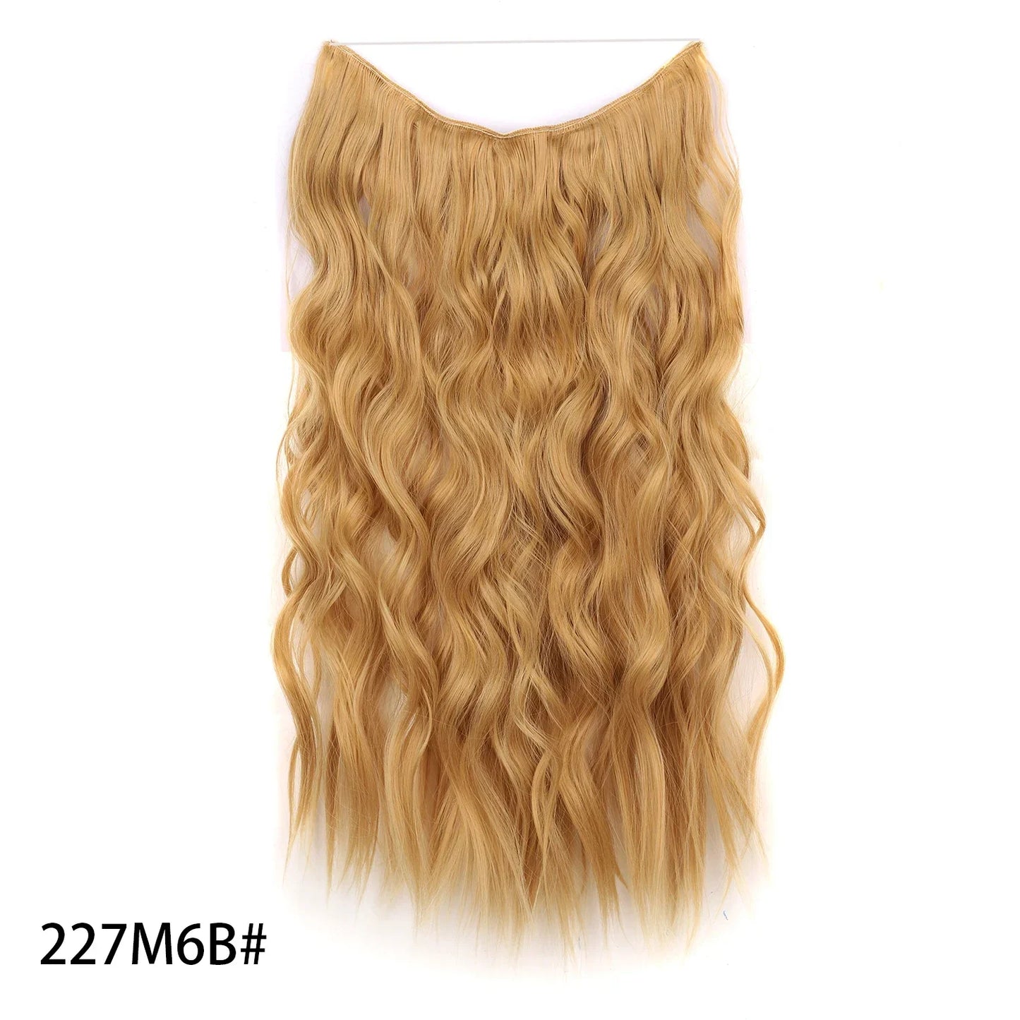Synthetic Invisible Wire Hair Extensions 20 Inch-23