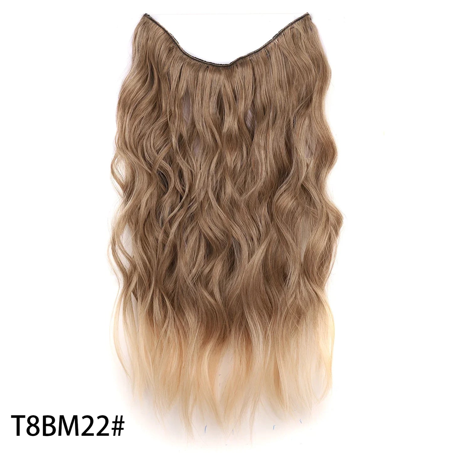 Synthetic Invisible Wire Hair Extensions 20 Inch-11
