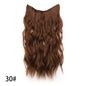 Synthetic Invisible Wire Hair Extensions 20 Inch-18