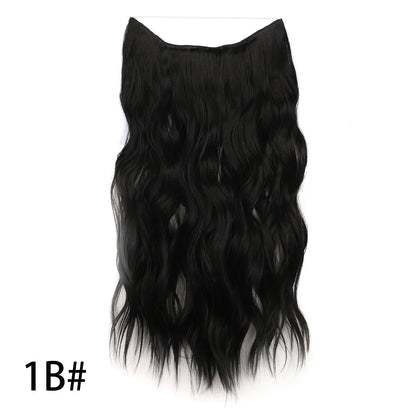 Synthetic Invisible Wire Hair Extensions 20 Inch-10