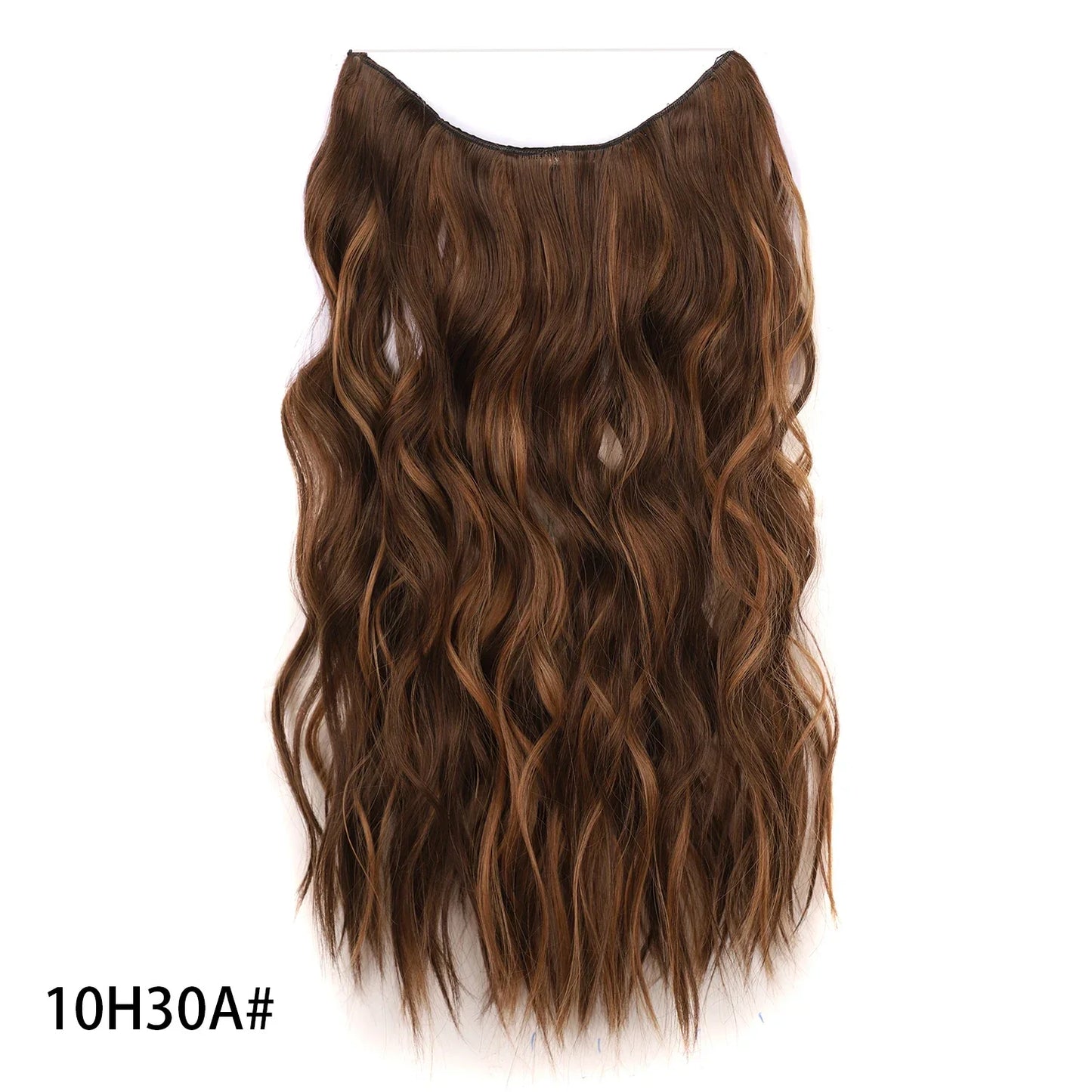 Synthetic Invisible Wire Hair Extensions 20 Inch-16