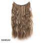 Synthetic Invisible Wire Hair Extensions 20 Inch-17