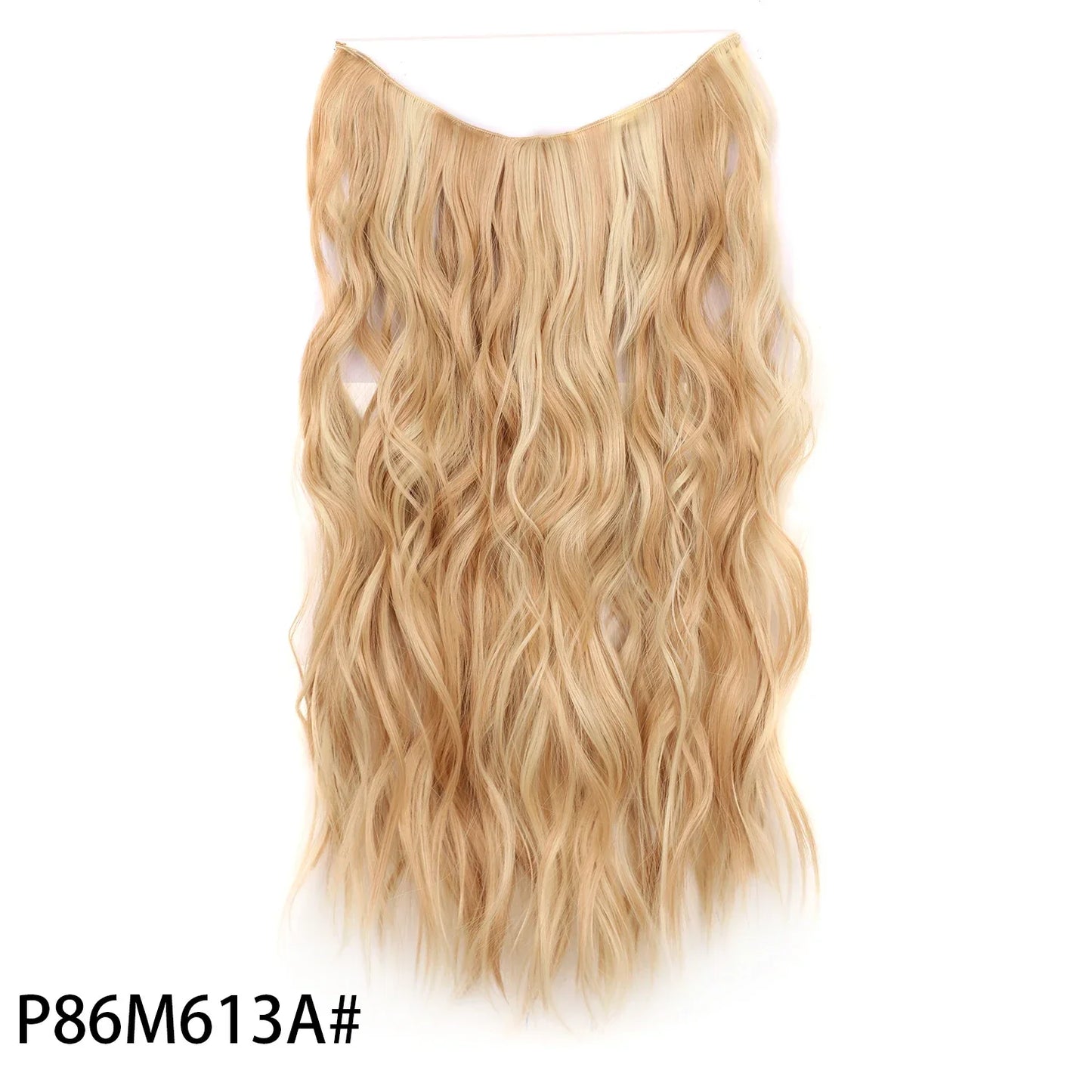 Synthetic Invisible Wire Hair Extensions 20 Inch-7