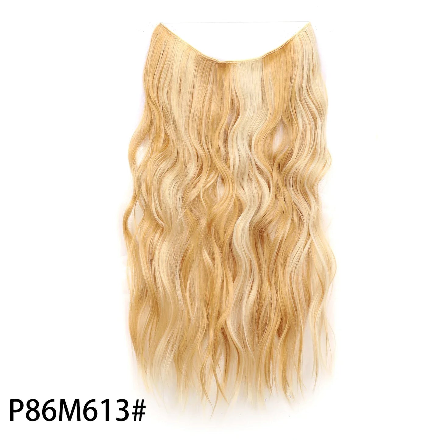 Synthetic Invisible Wire Hair Extensions 20 Inch-8