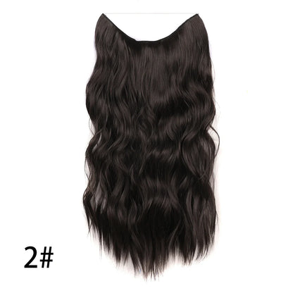 Synthetic Invisible Wire Hair Extensions 20 Inch-9