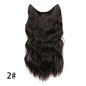 Synthetic Invisible Wire Hair Extensions 20 Inch-9