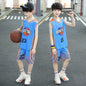 Sleeveless Two-piece Suit Quick-drying Children Older Boy Polo Shirt Suit